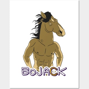 Gym Bojack Posters and Art